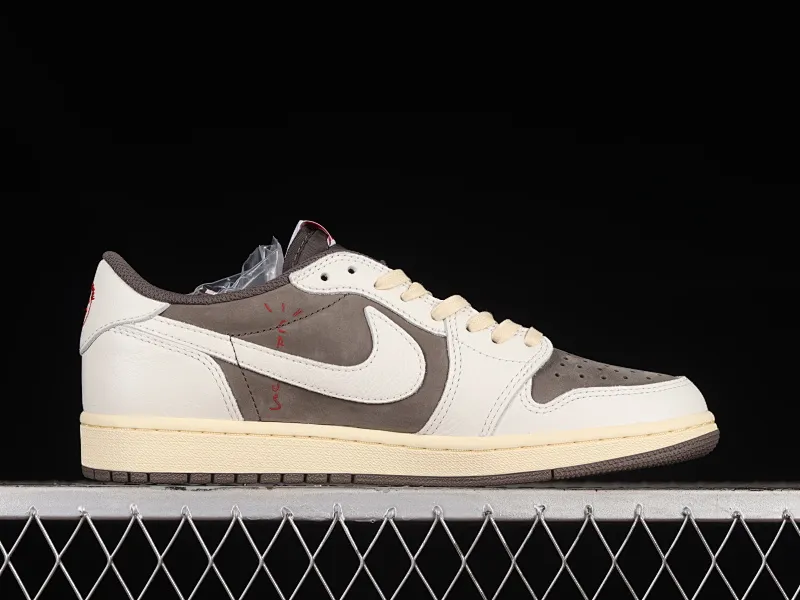 All categories Air Jordan Jordan series basketball shoes Air Jordan 1 Low LJR version Travis Scott x Air Jordan 1 Low OG AJ1 Joe 1 joint overhead hook DM7866-162